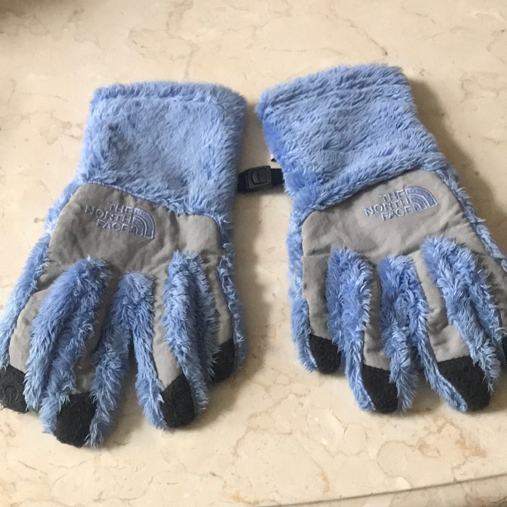Girls North Face gloves